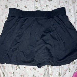 black large skirt